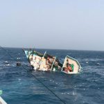 نجات ۶ سرنشین لنج غرق‌شده در خلیج فارس