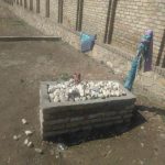 ‏قبر ساده‌ی ابوریحان بیرونی در شهر غزنی افغانستان