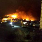 واژگونی تانکر حامل مازوت و انفجار شبکه گاز شهری در سنندج با یک کشته